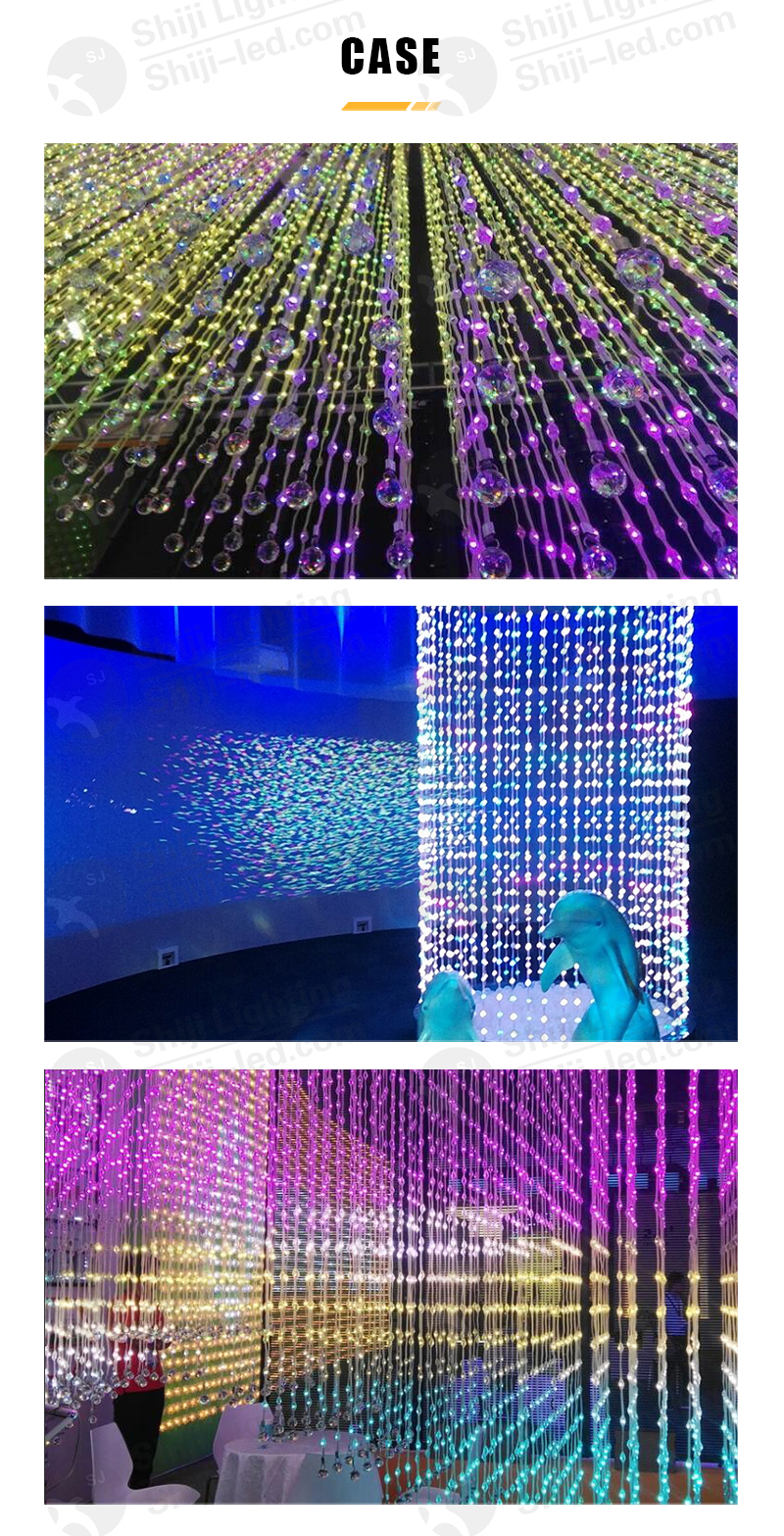 Addressable 12V 360 Degree Point Lighting Waterproof 3D LED Pixel ...