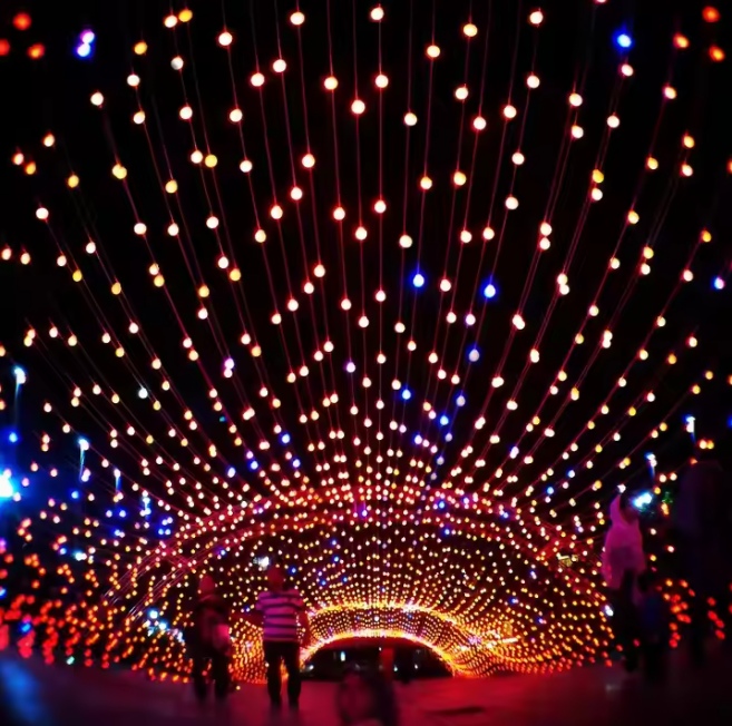The Versatility of LED String Lights in Space Design