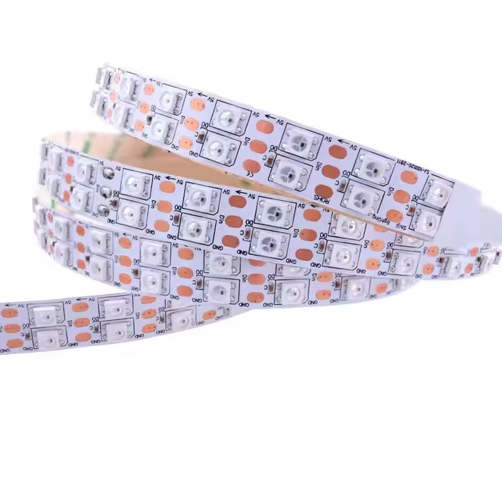 SMD 4020 RGB LED Strip Side-Emitting Flexible Digital LED 8mm Width DC5V for Digital Devices-2