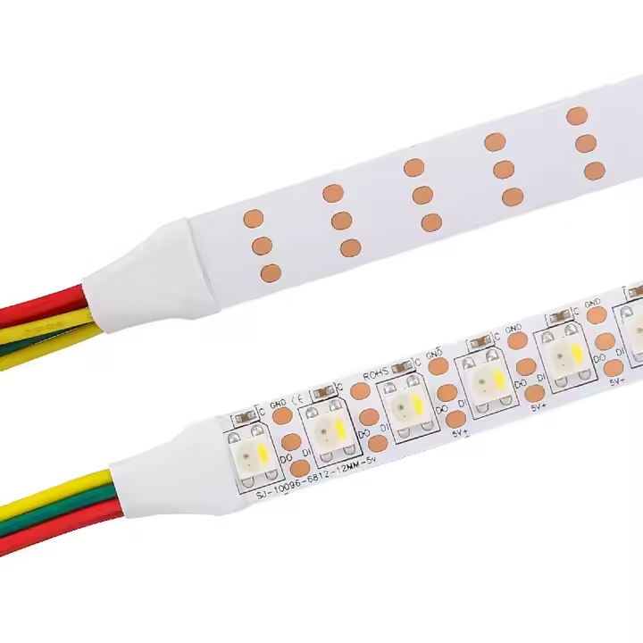 SHIJI DC5V 12mm Width Digital LED Flexible Strips RGBW Smart LED Flexible Light