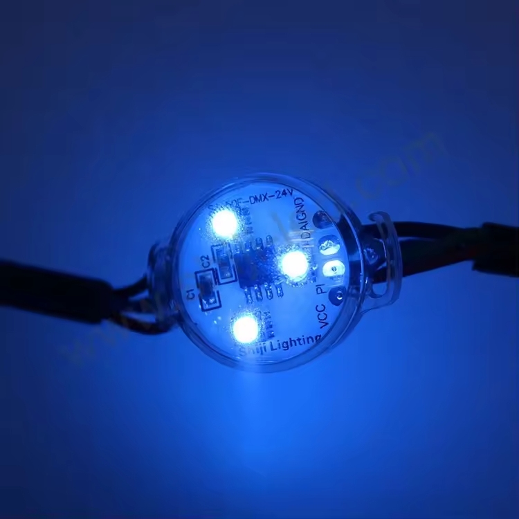 SHIJI High Quality Custom 360Degree LED Ball Light String 50mm SMD5050-2