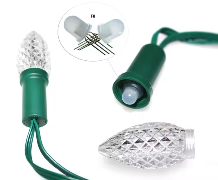 SHIJI Outdoor LED Pixel Point Lights Permanent RGBW Led3