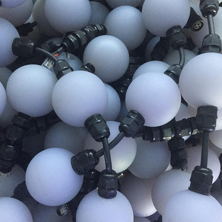 Magical 3D Led RGB Pixel Ball Dmx Led Outdoor Christmas Light Ball 2