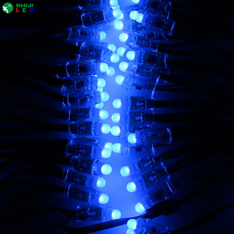 WS2811 Bullet Pixel RGB LED Light 12mm Waterproof Christmas Lights IP68 Landscape Point Lights 3