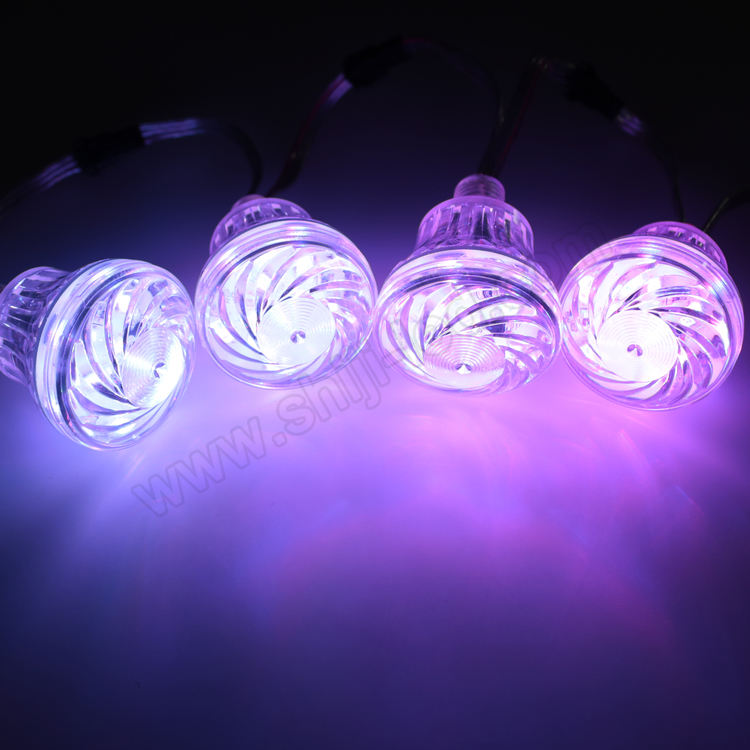 SHIJI 45mm 12 Pixel Programmable Carnival LED Point Light for Amusement Funfair Fairground Rides Pixel Lighting 3