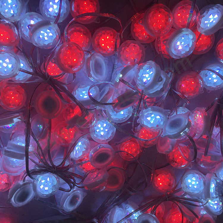 Waterproof Addressable Rgb 50mm Diameter Pixel Bulb Led Lights for Outdoor Party Light Theme Park 4