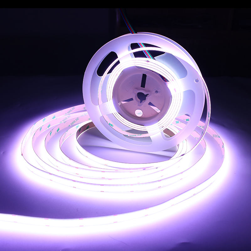 Wholesale 24V Dream RGBW COB Strip Light 4