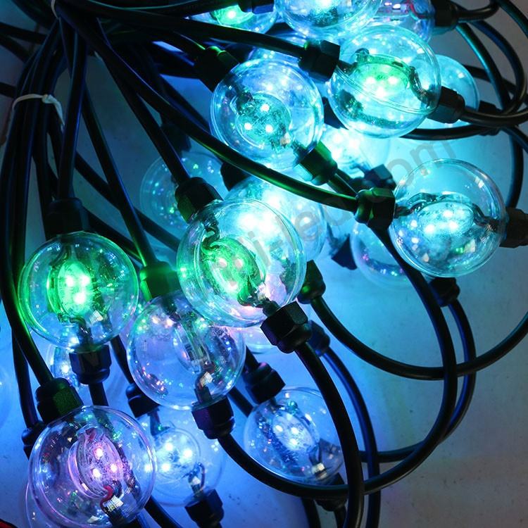 LED Ball Light String Digital for Outdoor 5