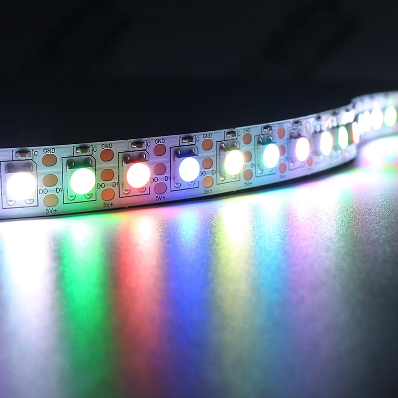 Outdoor Programmable Flexible Addressable LED Strip 5