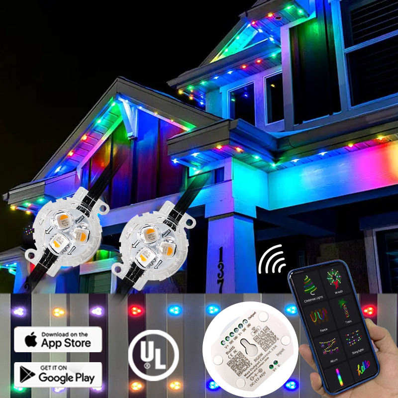 Permanent Light Selection for Commercial Roofline Projects